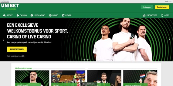 unibet legaal in NL